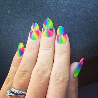 Gorgeous Rainbow Nail Art Ideas