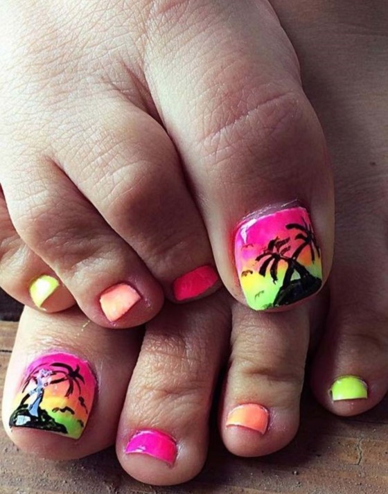 Beach Nail Designs For Toes | Daily Nail Art And Design